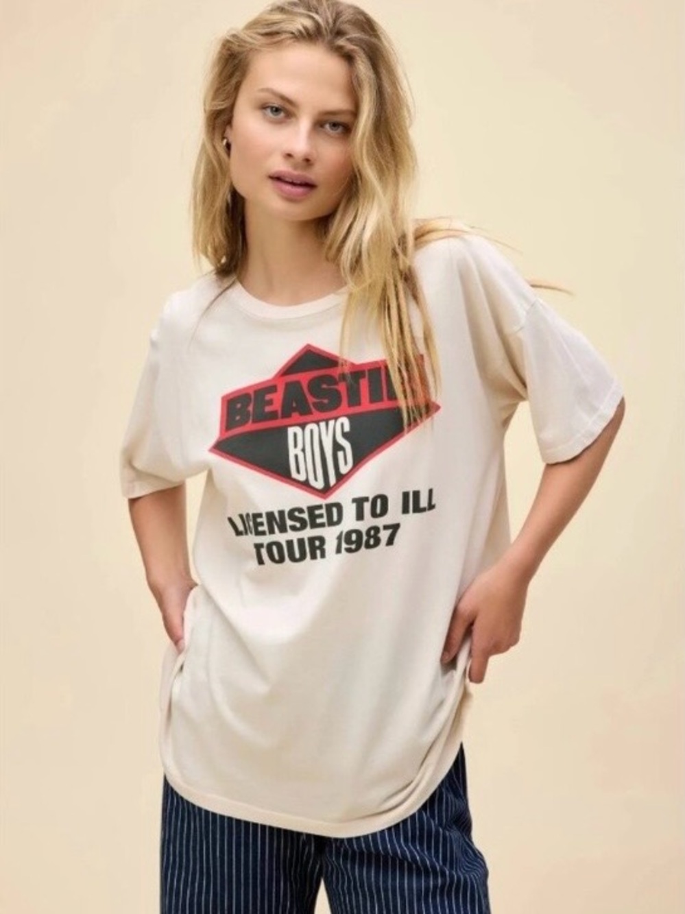 Beastie Boys Licensed to Ill Tour 1987 Graphic Tee - NWT